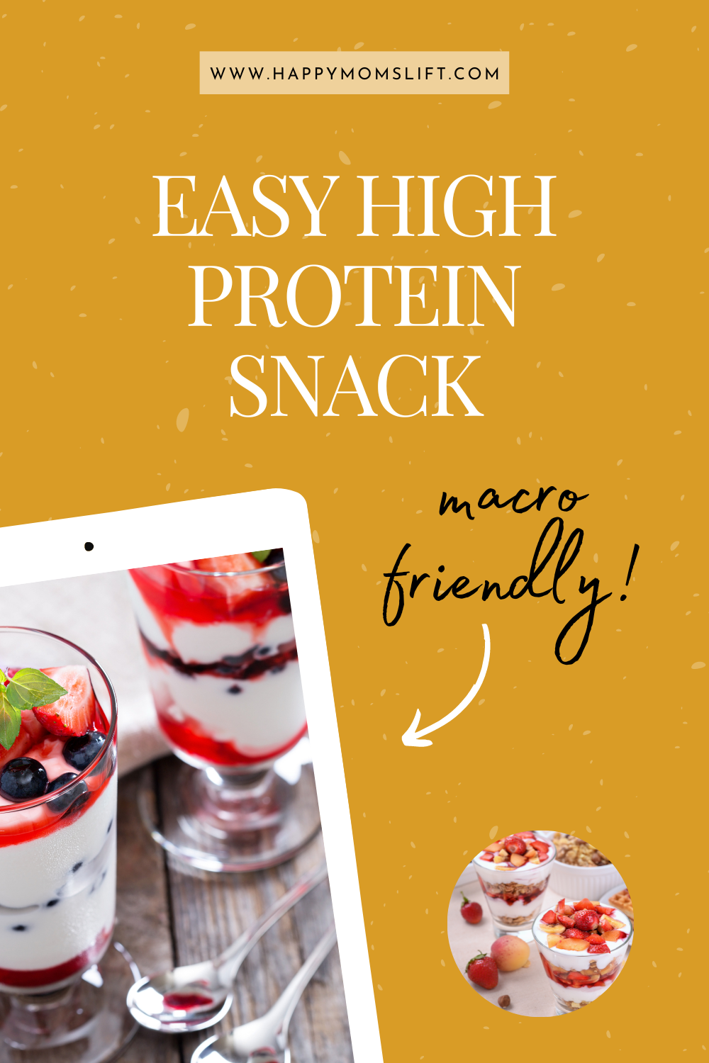 easy high protein snack